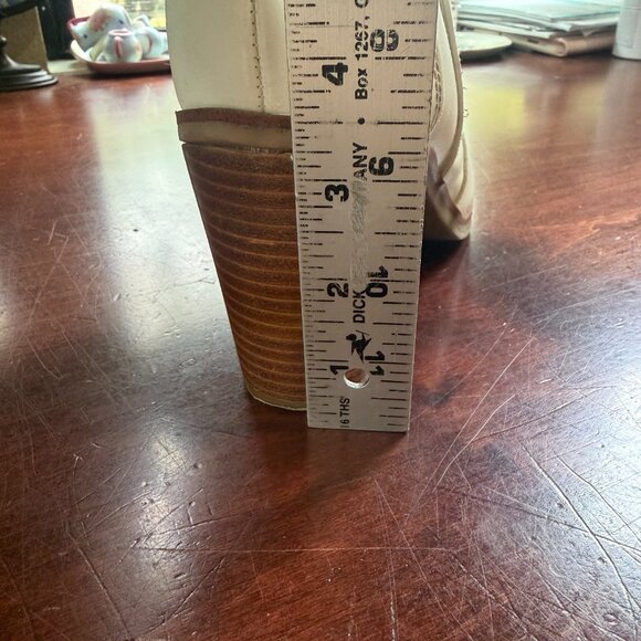 MIA Block Heel White Cowboy Western Boot Size 8.5 - Picture 12 of 12